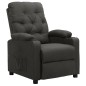 Relaxsessel Dunkelgrau Stoff Relaxsessel Dunkelgrau Stoff
