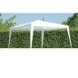 Lesli Living Partyzelt 3x3 m PE Weiß Lesli Living Partyzelt 3x3 m PE Weiß