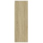 vidaXL TV-Schrank Weiß Sonoma-Eiche 30,5x30x90 cm Holzwerkstoff vidaXL TV-Schrank Weiß Sonoma-Eiche 30,5x30x90 cm Holzwerkstoff