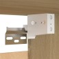 vidaXL TV-Schrank Weiß Sonoma-Eiche 30,5x30x90 cm Holzwerkstoff vidaXL TV-Schrank Weiß Sonoma-Eiche 30,5x30x90 cm Holzwerkstoff