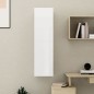 vidaXL TV-Schrank Hochglanz-Weiß 30,5x30x110 cm Holzwerkstoff vidaXL TV-Schrank Hochglanz-Weiß 30,5x30x110 cm Holzwerkstoff