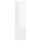 vidaXL TV-Schrank Hochglanz-Weiß 30,5x30x110 cm Holzwerkstoff vidaXL TV-Schrank Hochglanz-Weiß 30,5x30x110 cm Holzwerkstoff