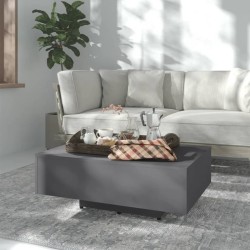 vidaXL Couchtisch Grau 85x55x31 cm Holzwerkstoff