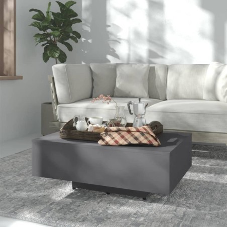 vidaXL Couchtisch Grau 85x55x31 cm Holzwerkstoff
