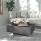 vidaXL Couchtisch Grau 85x55x31 cm Holzwerkstoff vidaXL Couchtisch Grau 85x55x31 cm Holzwerkstoff