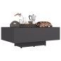 vidaXL Couchtisch Grau 85x55x31 cm Holzwerkstoff vidaXL Couchtisch Grau 85x55x31 cm Holzwerkstoff