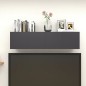 vidaXL TV-Wandschränke 4 Stk. Grau 30,5x30x30 cm vidaXL TV-Wandschränke 4 Stk. Grau 30,5x30x30 cm