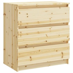 vidaXL Nachttisch 60x36x64 cm Massivholz Tanne