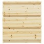 vidaXL Nachttisch 60x36x64 cm Massivholz Tanne vidaXL Nachttisch 60x36x64 cm Massivholz Tanne