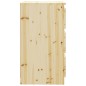 vidaXL Nachttisch 60x36x64 cm Massivholz Tanne vidaXL Nachttisch 60x36x64 cm Massivholz Tanne