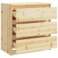 vidaXL Nachttisch 60x36x64 cm Massivholz Tanne vidaXL Nachttisch 60x36x64 cm Massivholz Tanne