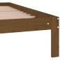 vidaXL Massivholzbett Honigbraun Kiefer 140x190 cm vidaXL Massivholzbett Honigbraun Kiefer 140x190 cm