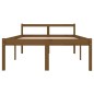 vidaXL Massivholzbett Honigbraun 120x190 cm vidaXL Massivholzbett Honigbraun 120x190 cm