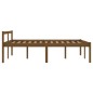 vidaXL Massivholzbett Honigbraun 120x190 cm vidaXL Massivholzbett Honigbraun 120x190 cm