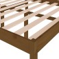 vidaXL Massivholzbett Honigbraun 120x190 cm vidaXL Massivholzbett Honigbraun 120x190 cm
