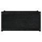 vidaXL Pflanzkübel 2 Stk. Schwarz 100x50x50 cm Massivholz Kiefer vidaXL Pflanzkübel 2 Stk. Schwarz 100x50x50 cm Massivholz Kiefer