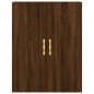 Highboard Braun Eichen-Optik 69,5x34x180 cm Holzwerkstoff Highboard Braun Eichen-Optik 69,5x34x180 cm Holzwerkstoff