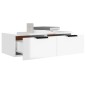 vidaXL Wandschrank Hochglanz-Weiß 68x30x20 cm Holzwerkstoff vidaXL Wandschrank Hochglanz-Weiß 68x30x20 cm Holzwerkstoff