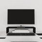 vidaXL Monitorständer Schwarz 50x27x10 cm Massivholz Kiefer vidaXL Monitorständer Schwarz 50x27x10 cm Massivholz Kiefer