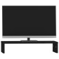 vidaXL Monitorständer Schwarz 50x27x10 cm Massivholz Kiefer vidaXL Monitorständer Schwarz 50x27x10 cm Massivholz Kiefer