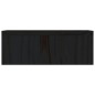 vidaXL Monitorständer Schwarz 50x27x10 cm Massivholz Kiefer vidaXL Monitorständer Schwarz 50x27x10 cm Massivholz Kiefer