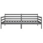 vidaXL Tagesbett Grau 90x190 cm Massivholz Kiefer vidaXL Tagesbett Grau 90x190 cm Massivholz Kiefer