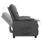 vidaXL Relaxsessel Hellgrau Stoff vidaXL Relaxsessel Hellgrau Stoff
