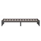 vidaXL Massivholzbett Grau 90x190 cm vidaXL Massivholzbett Grau 90x190 cm
