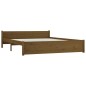 vidaXL Massivholzbett Honigbraun 140x190 cm vidaXL Massivholzbett Honigbraun 140x190 cm