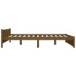 vidaXL Massivholzbett Honigbraun 140x190 cm vidaXL Massivholzbett Honigbraun 140x190 cm
