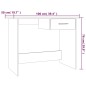 vidaXL Schreibtisch Grau Sonoma 100x50x76 cm Holzwerkstoff vidaXL Schreibtisch Grau Sonoma 100x50x76 cm Holzwerkstoff