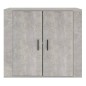 vidaXL Sideboard Betongrau 80x33x70 cm Holzwerkstoff vidaXL Sideboard Betongrau 80x33x70 cm Holzwerkstoff