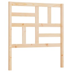 vidaXL Kopfteil 106x4x104 cm Massivholz Kiefer
