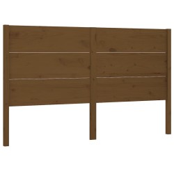vidaXL Kopfteil Honigbraun 186x4x100 cm Massivholz Kiefer