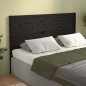 vidaXL Kopfteil Schwarz 156x4x100 cm Massivholz Kiefer