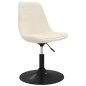 Esszimmerstühle 4 Stk. Drehbar Creme Samt Esszimmerstühle 4 Stk. Drehbar Creme Samt