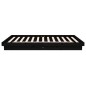 vidaXL Massivholzbett Schwarz 90x200 cm vidaXL Massivholzbett Schwarz 90x200 cm