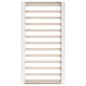 vidaXL Massivholzbett Weiß 135x190 cm vidaXL Massivholzbett Weiß 135x190 cm