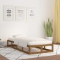 vidaXL Massivholzbett Honigbraun 90x190 cm vidaXL Massivholzbett Honigbraun 90x190 cm