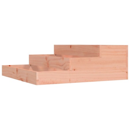 vidaXL Pflanzkübel 78x78x27 cm Massivholz Douglasie