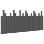 vidaXL Wand-Kopfteil Grau 185x3x80 cm Massivholz Kiefer vidaXL Wand-Kopfteil Grau 185x3x80 cm Massivholz Kiefer