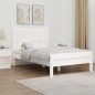 vidaXL Wand-Kopfteil Weiß 108x3x60 cm Massivholz Kiefer vidaXL Wand-Kopfteil Weiß 108x3x60 cm Massivholz Kiefer