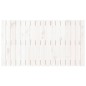 vidaXL Wand-Kopfteil Weiß 108x3x60 cm Massivholz Kiefer vidaXL Wand-Kopfteil Weiß 108x3x60 cm Massivholz Kiefer