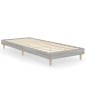 vidaXL Bettgestell Grau Sonoma 75x190 cm Holzwerkstoff vidaXL Bettgestell Grau Sonoma 75x190 cm Holzwerkstoff
