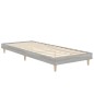 vidaXL Bettgestell Grau Sonoma 75x190 cm Holzwerkstoff vidaXL Bettgestell Grau Sonoma 75x190 cm Holzwerkstoff