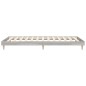 vidaXL Bettgestell Grau Sonoma 75x190 cm Holzwerkstoff vidaXL Bettgestell Grau Sonoma 75x190 cm Holzwerkstoff