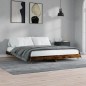 vidaXL Bettgestell Räuchereiche 120x200 cm Holzwerkstoff vidaXL Bettgestell Räuchereiche 120x200 cm Holzwerkstoff
