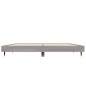 vidaXL Bettgestell Grau Sonoma 140x190 cm Holzwerkstoff vidaXL Bettgestell Grau Sonoma 140x190 cm Holzwerkstoff
