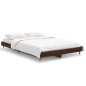 vidaXL Bettgestell Braun Eichen-Optik 120x190 cm Holzwerkstoff vidaXL Bettgestell Braun Eichen-Optik 120x190 cm Holzwerkstoff
