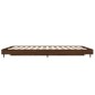 vidaXL Bettgestell Braun Eichen-Optik 120x190 cm Holzwerkstoff vidaXL Bettgestell Braun Eichen-Optik 120x190 cm Holzwerkstoff